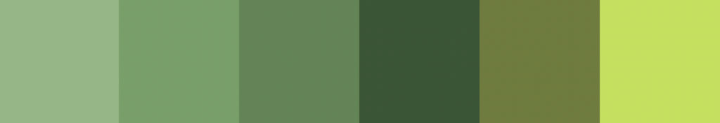 Shades of green Color Psychology in Branding