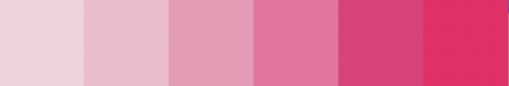 Shades of pink Color Psychology in Branding